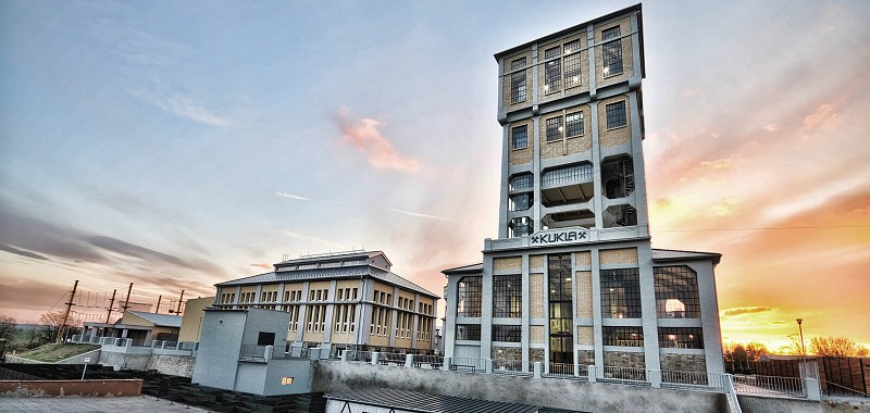 Strojírny Oslavany, těžní věž Kukla